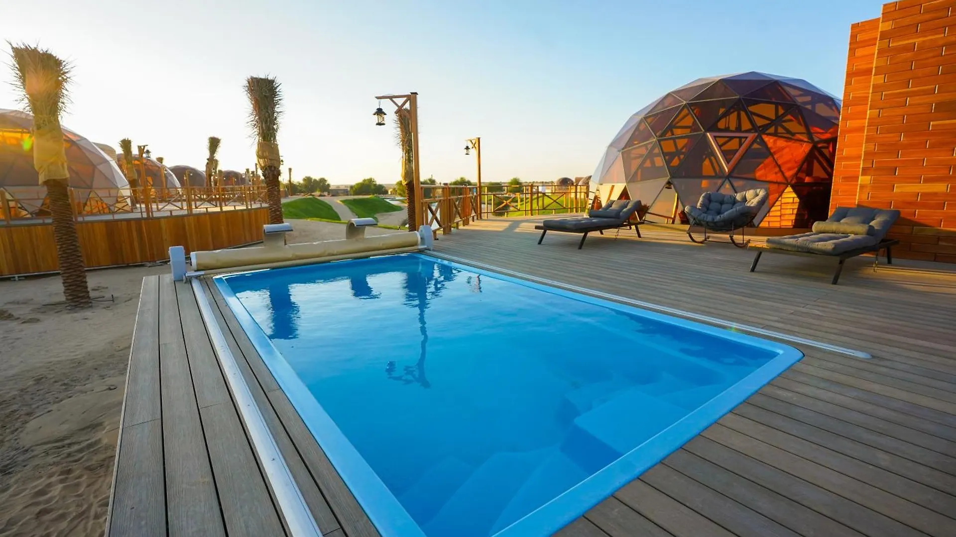 Al Marmoom Oasis Luxury Experiential Desert Domes Dubai Luxury tent